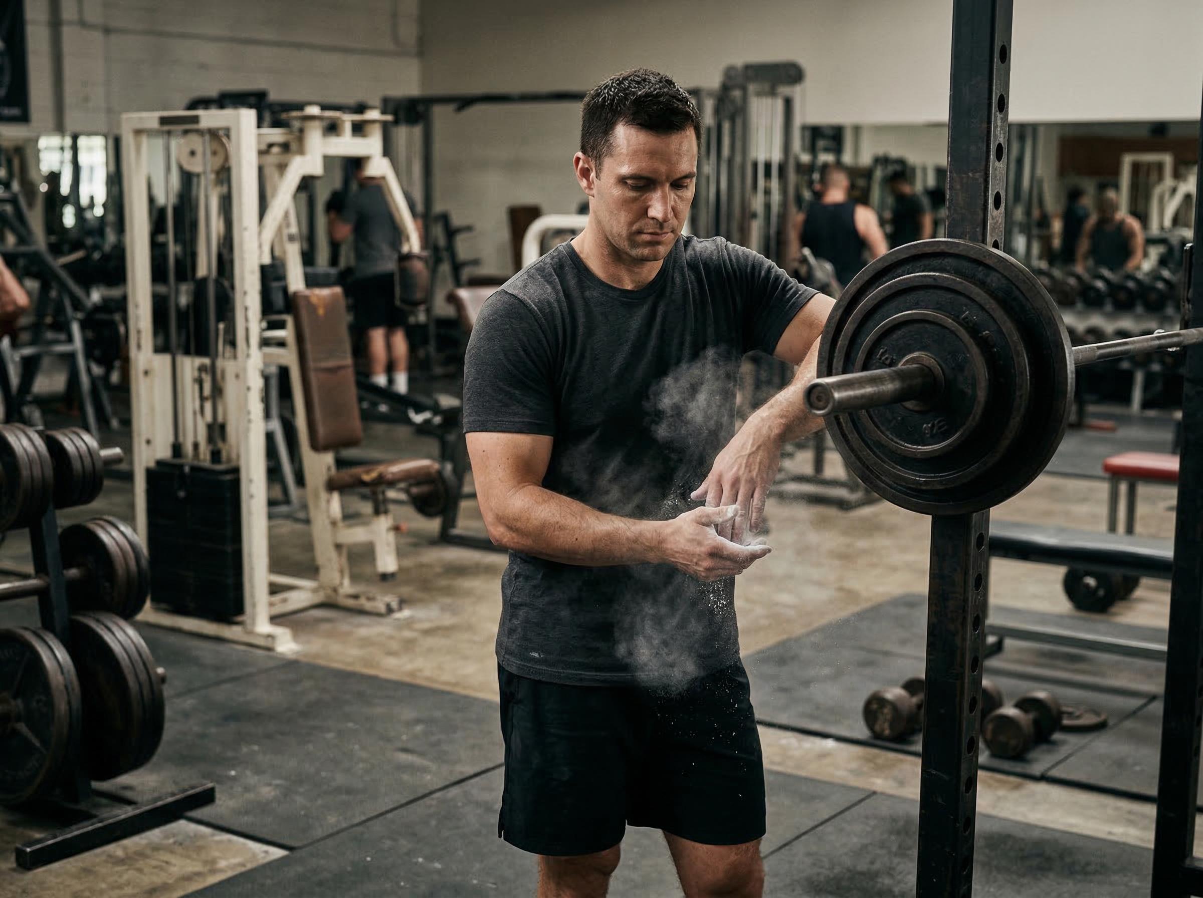 High-intensity weekly workout program visual for blood and guts training split